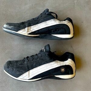 U.S.POLO ASSN. Men's Black and White Sneakers